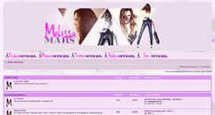 Desktop Screenshot of melissamarsforum.com